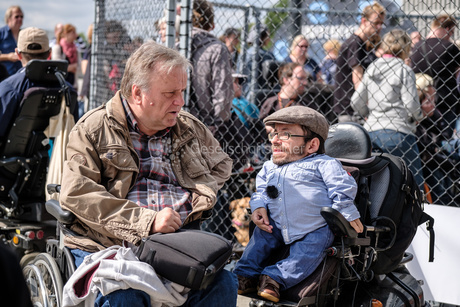 NichtMeinGesetz Protestaktion im Käfig