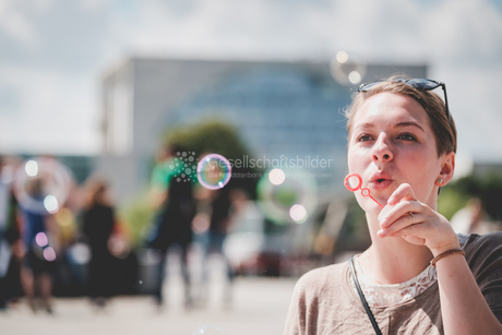NichtMeinGesetz Protestaktion im Käfig