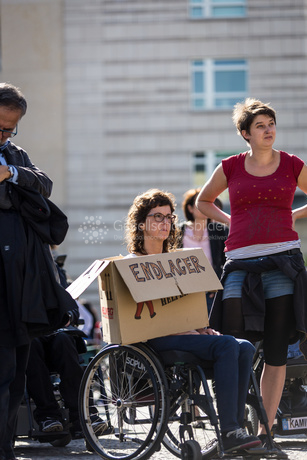 Demo zum Bundesteilhabegesetz am 22. September