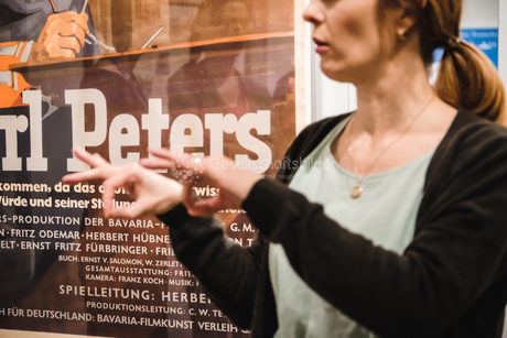 Mit Gebaerdensprache im Deutschen Historischen Museum