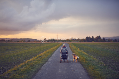 Mit dem Rollstuhl unterwegs