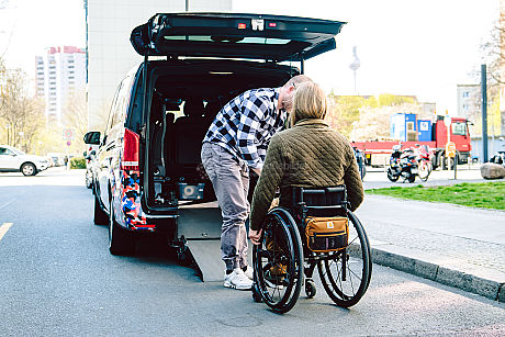 Rollstuhlgerechte Fahrdienste