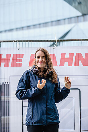 Protest- und Launchaktion des neuen Service "Entschädigung bei Barriere" im Zugverkehr